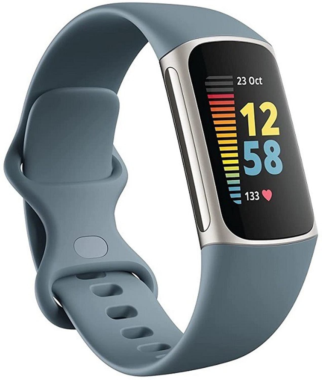 FITBIT fitbit charge 5 blue Smartwatch (Blue Strap, s,l)