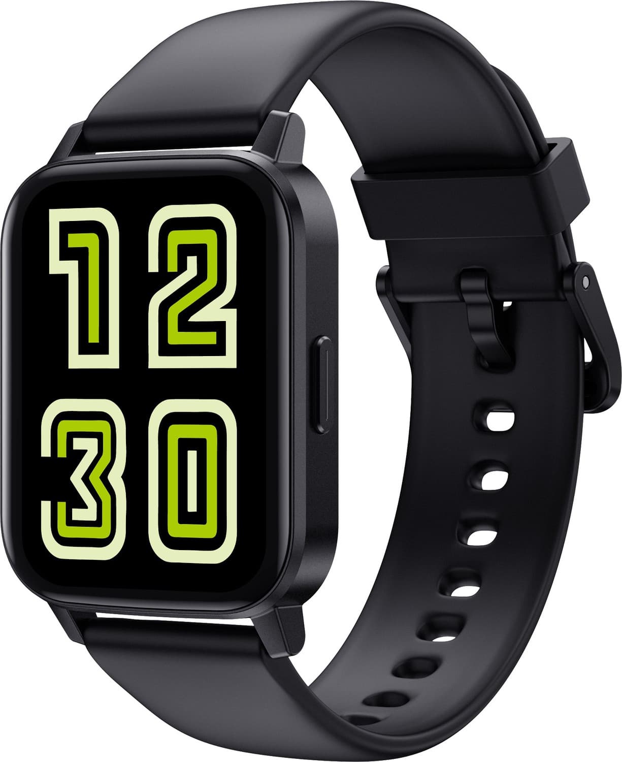 DIZO Watch 2 Sports (by realme TechLife) (Black Strap, Free Size)