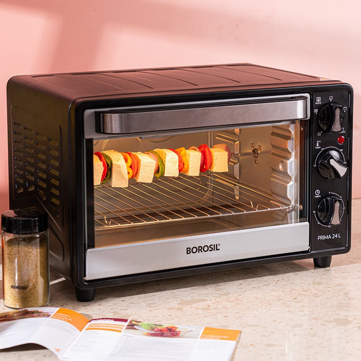 BOROSIL 24-Litre Prima Oven Toaster Grill (OTG)