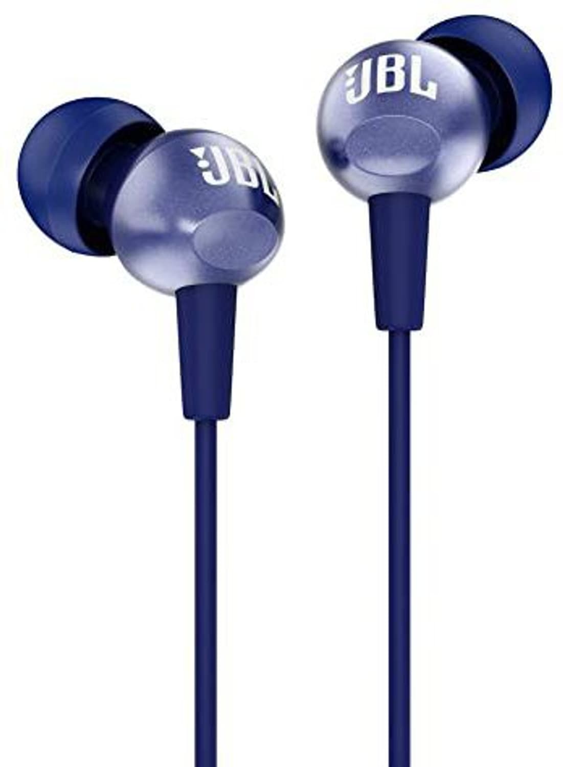 JBL C200SI Wired in Ear Earphones with Mic (Blue) Wired Headset