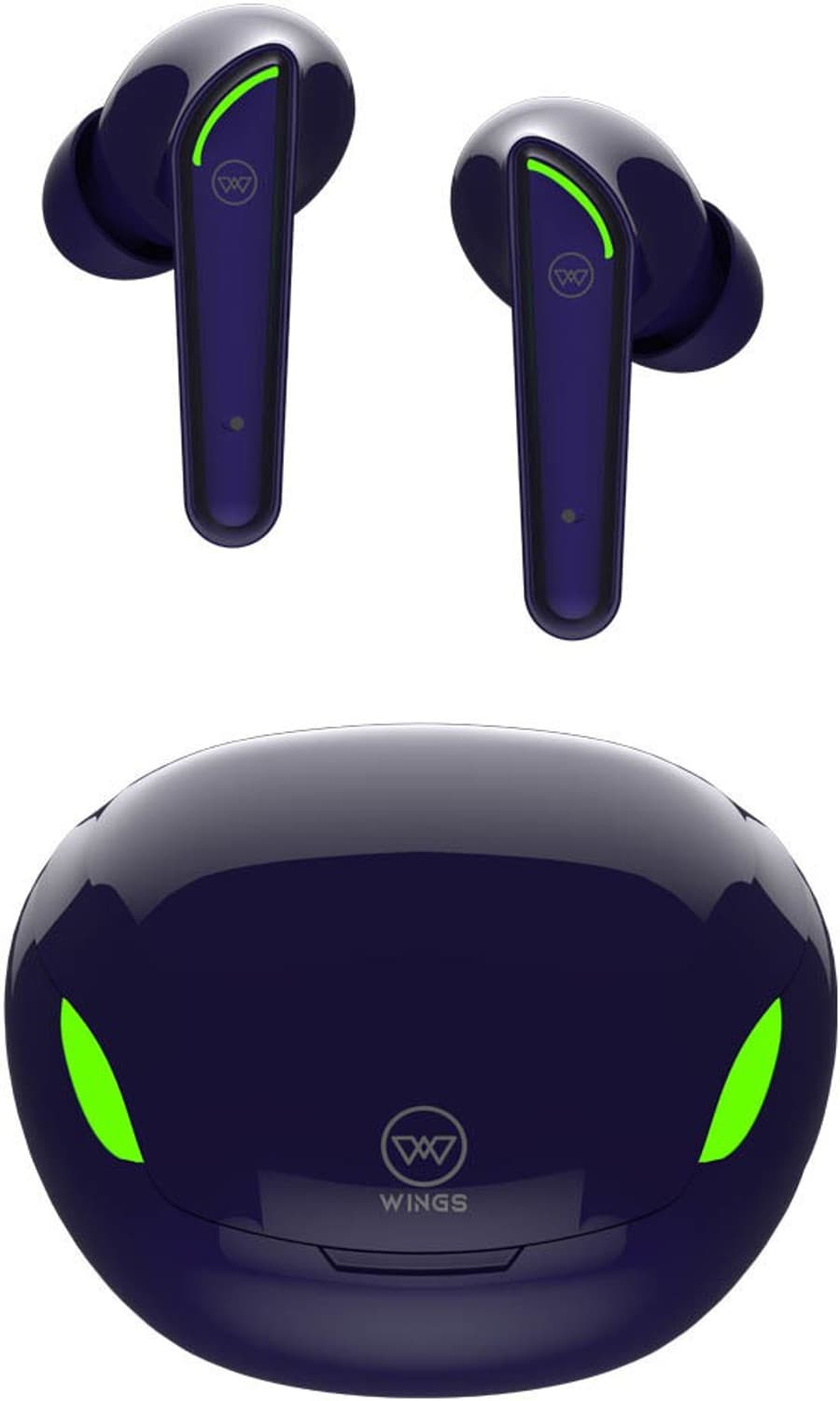 Wings Phantom 250 Gaming TWS Earbuds with 40ms Low Latency, 30 hours playtime Bluetooth Gaming Headset