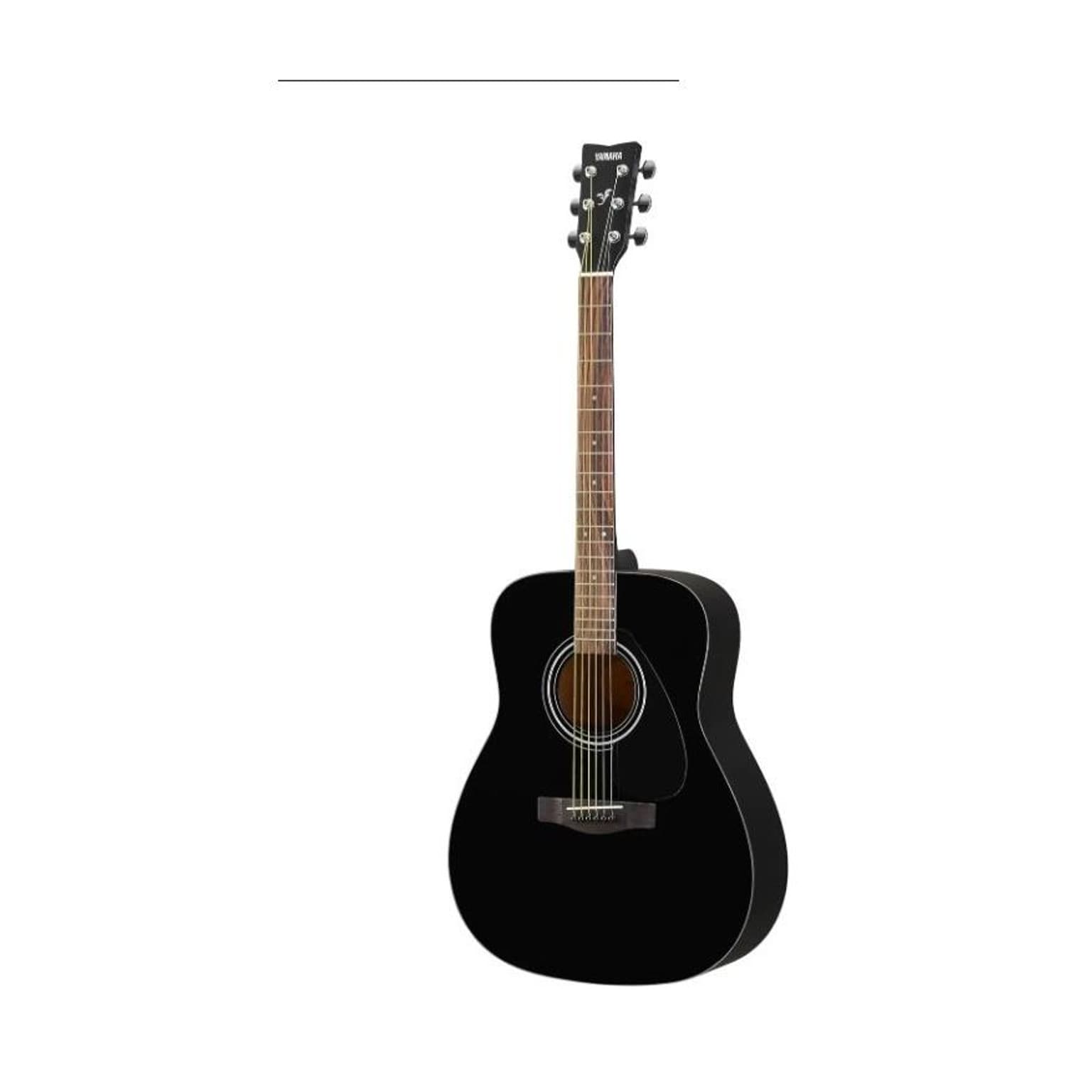 F280//Black Acoustic Guitar Solid Wood Rosewood Right Hand Orientation (Black)
