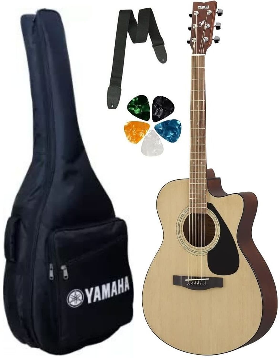 YAMAHA FS100C Acoustic Guitar Spruce Wood Rosewood Right Hand Orientation