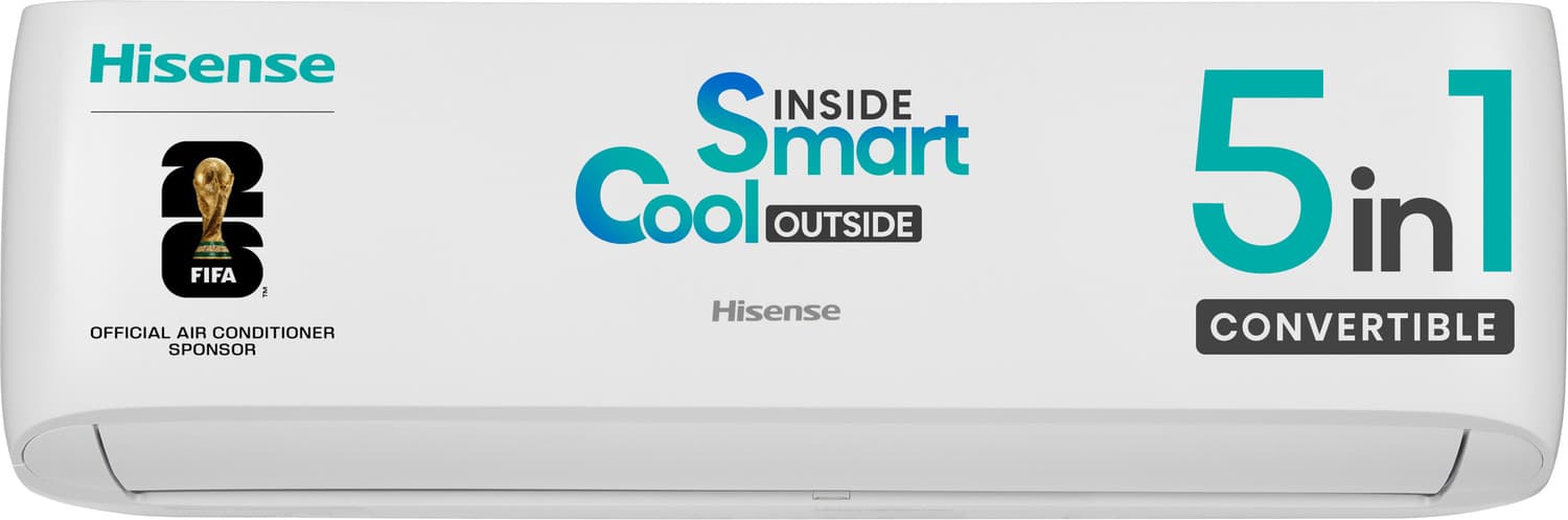 hisense 2026 model 1 ton 3 star split inverter ac