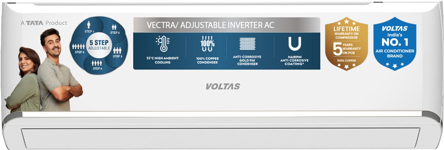 2026 Model 1.5 Ton 3 Star Split Inverter AC (183INV CAN(4504114), White)