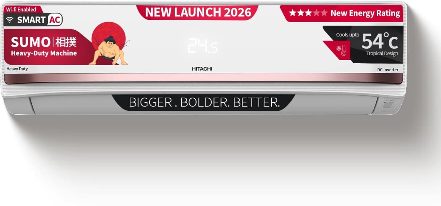 2026 Model 2 Ton 3 Star Split Digital Inverter with Wi-fi AC (RAS.Y324PCDISL, White)