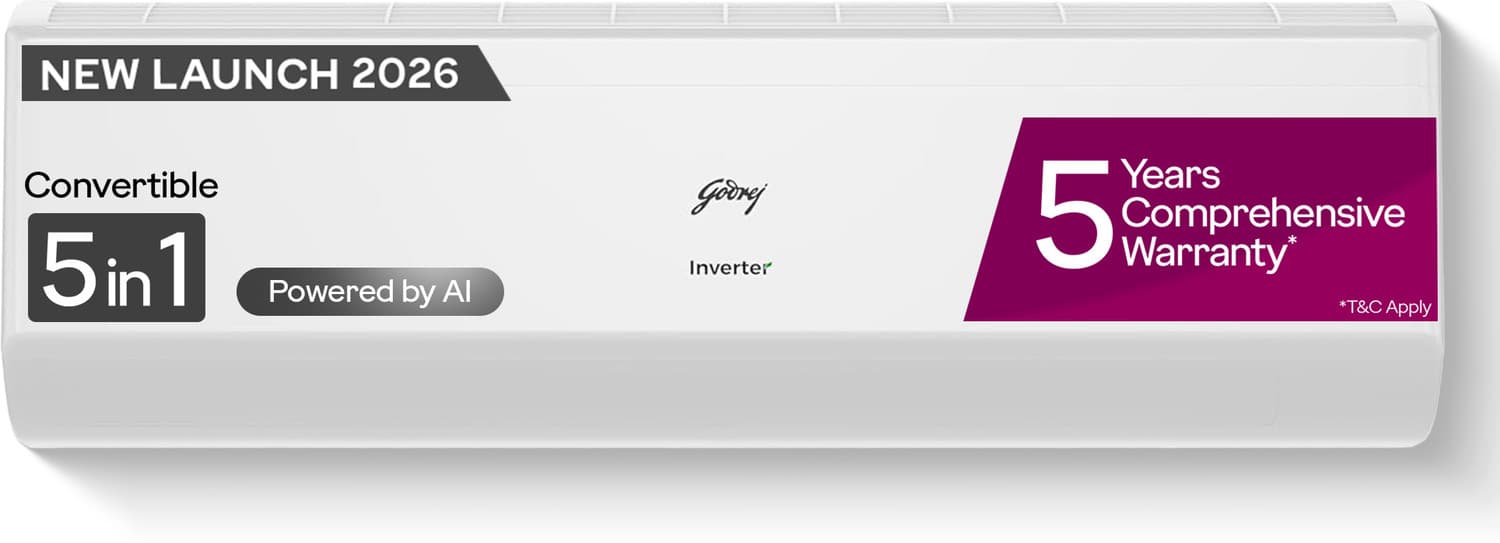 2026 Model 2 Ton 3 Star Split Inverter 5-in-1 convertible technology | Heavy Duty Cooling at 52 degree|i-sense technology AC (AC 2.0T EC HIC 24J3TS WA...