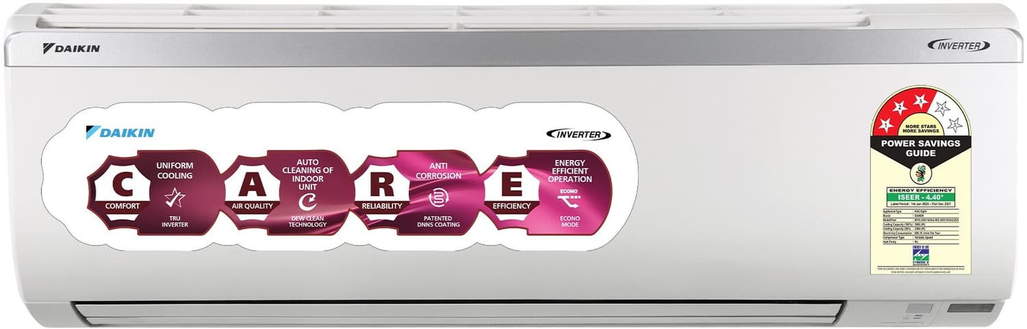 2026 Model 1.5 Ton 3 Star Split Inverter AC (MTKL50XV16VAA RKL50XV16VAA, White)