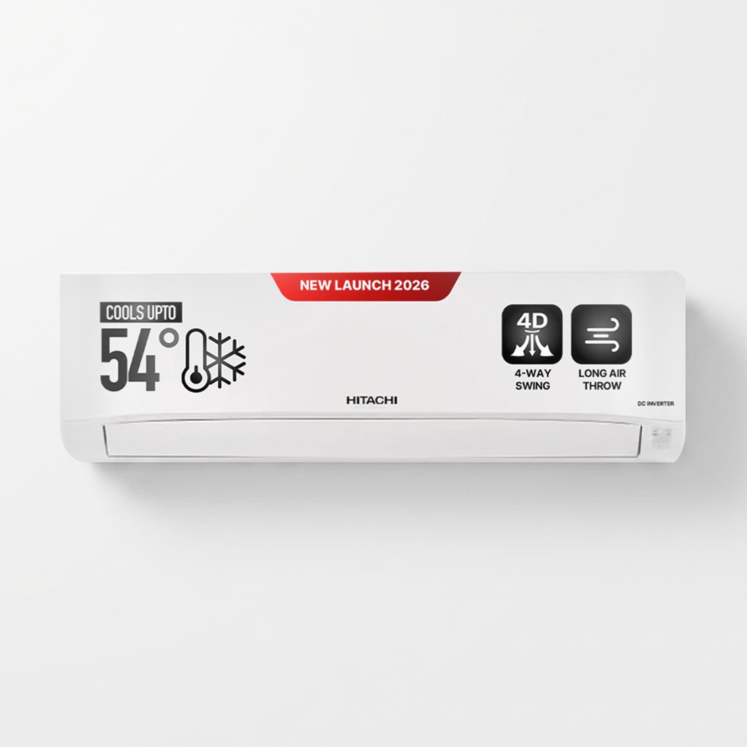2026 Model 1.5 Ton 3 Star Split Inverter AC (RAS.D318PCD2BS2, RAC.318WCDIE3, RAK.D318PCD2BS2, White)