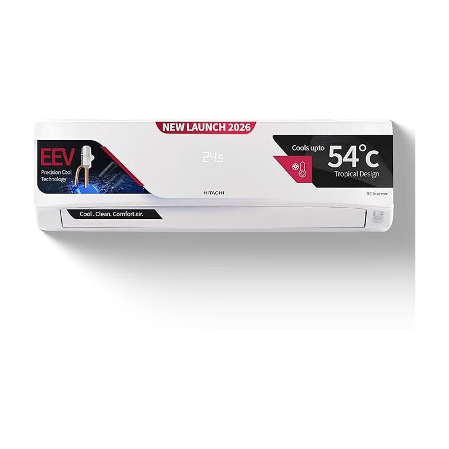 2026 Model 1.5 Ton 5 Star Split Inverter AC (RAS.V518PCDIBT1, White)