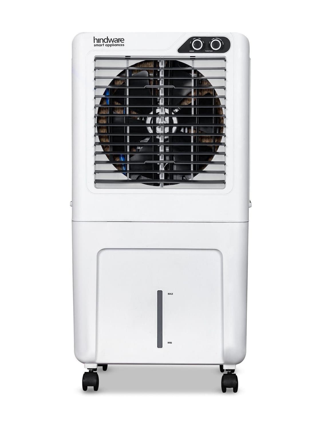 77 L Desert Air Cooler Anti-Bacterial Protection, Inverter Compatible (White and Grey, Snowblitz)