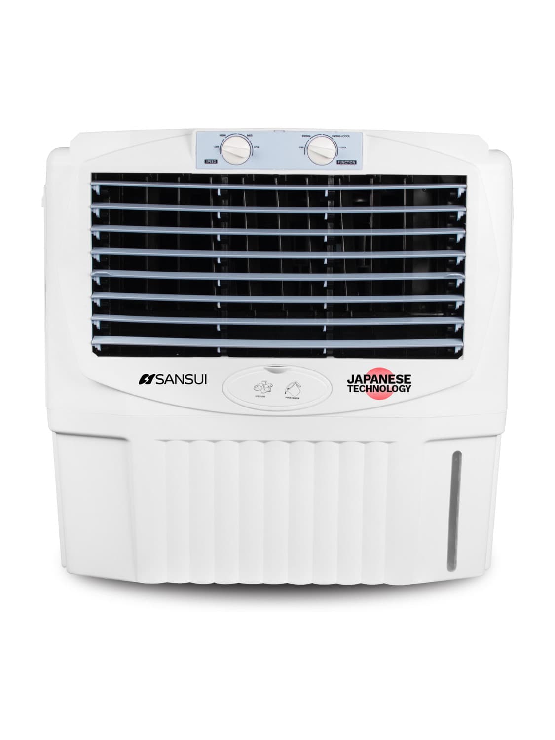 55 L Window Air Cooler High Grade Honeycomb design, Large Tank (White, VENTO_55)