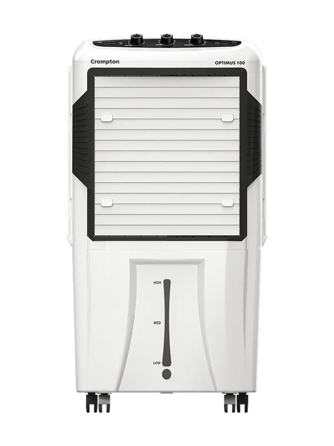 100 L Desert Air Cooler (White & Black, 100L DESERT COOLER OPTIMUS)