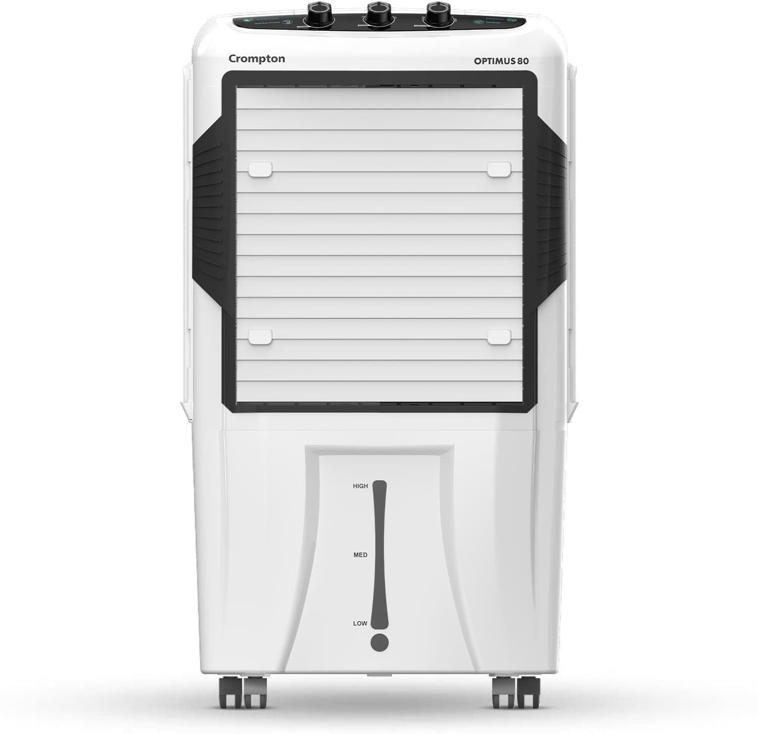 80 L Desert Air Cooler (White, Optimus 80L 4 way Air deflection)