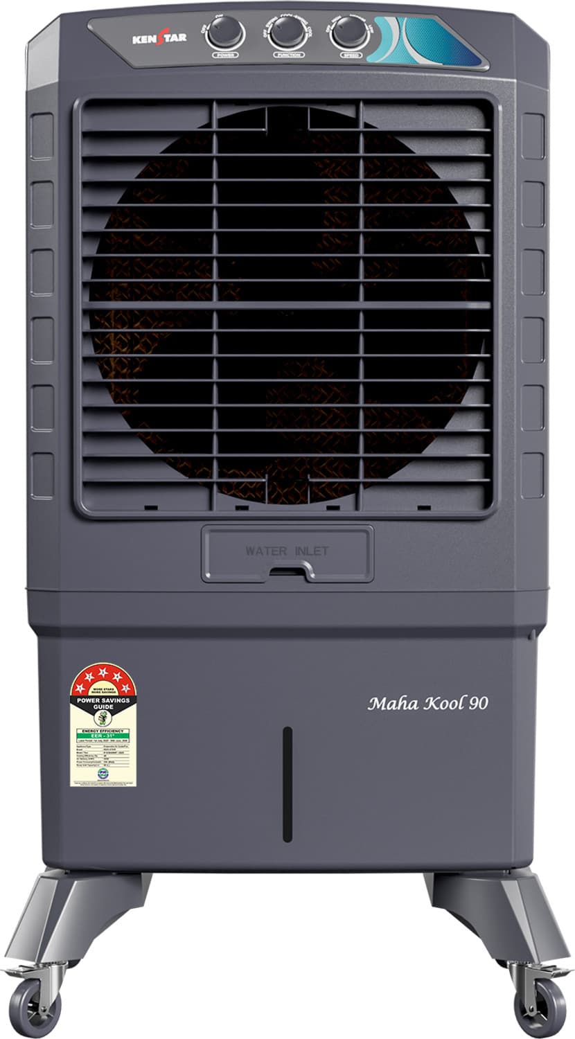 90 L Desert Air Cooler (Dark Grey, Mahakool HC 90, 5 Star BEE Rated with 5 Years Extended Warranty)