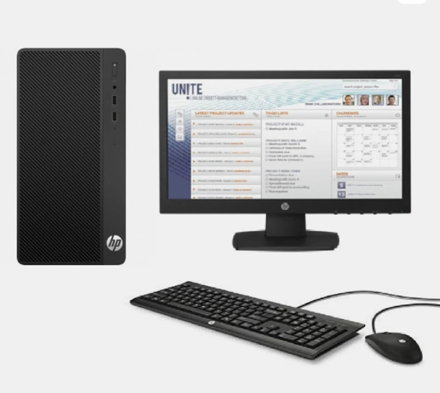 HP INTEL Core i5 (7th Gen) (8 GB DDR4/512 GB SSD/Windows 11 Home/DDR4/20 Inch Screen/Refurbished Core i5 7th Gen/8GB/512GB/Win 11) with MS Office (Bla...