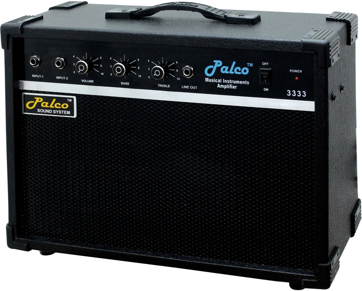 Palco plc3333 Double Speaker 25 W AV Power Amplifier (Black)