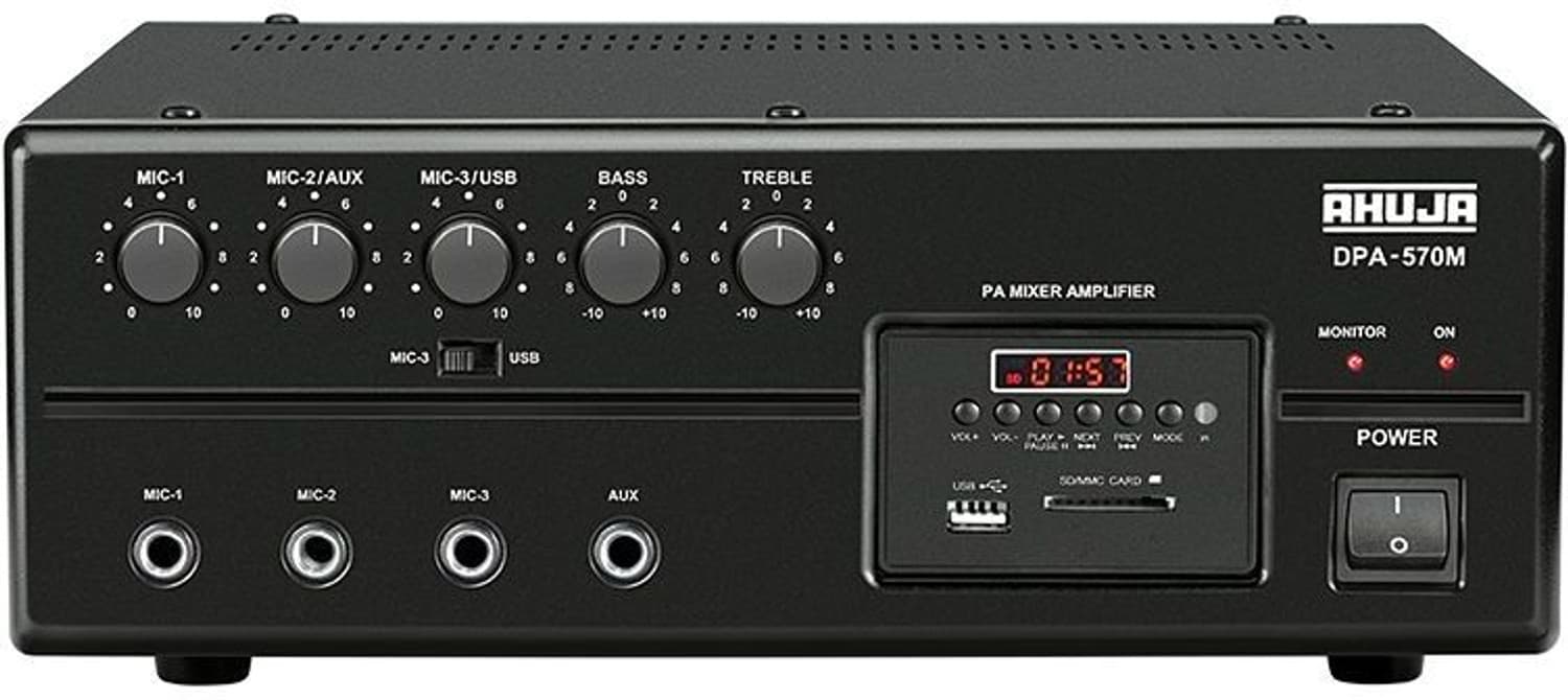 Ahuja DPA 570M with Bluetooth&USB 50 W AV Power Amplifier
