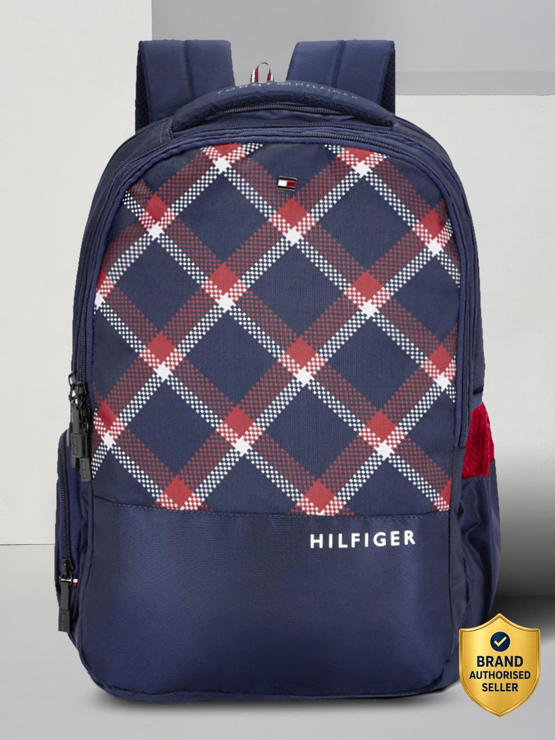 Medium 28 L Laptop Backpack Alps (Blue, Red, White)
