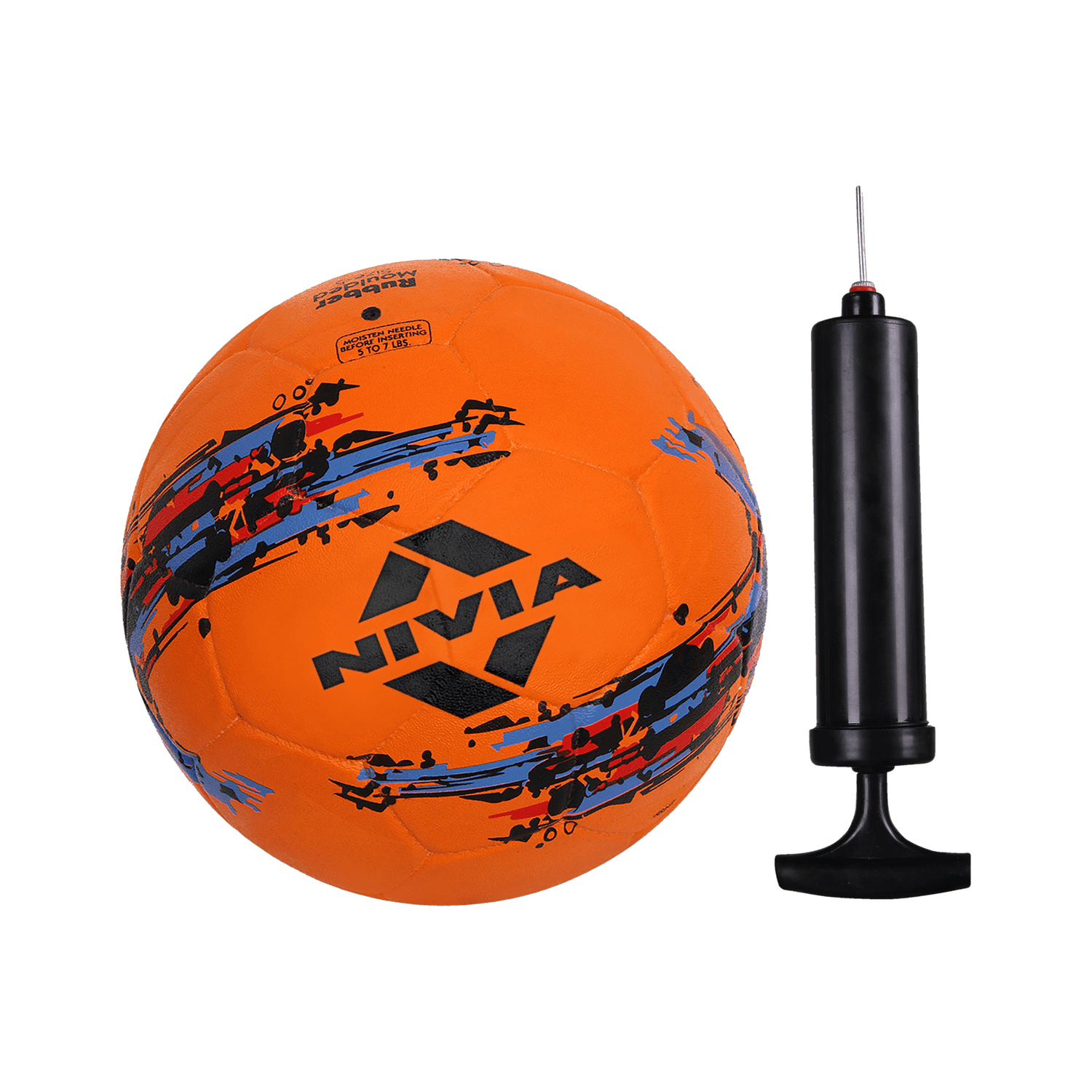 NIVIA Storm with Pump Football - Size: 5