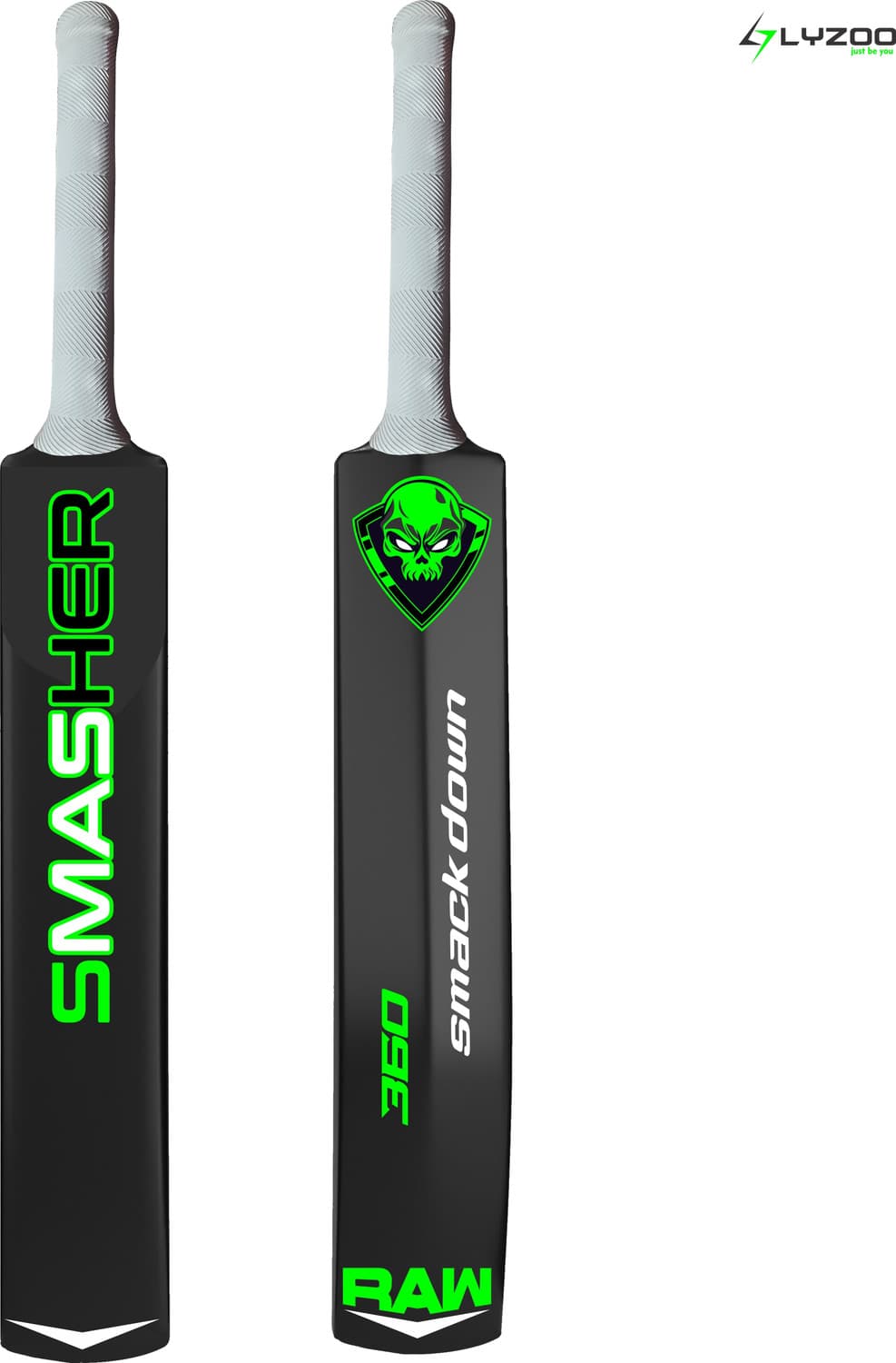 Lyzoo Hard PVC slog heavy duty Plastic Cricket Bat Full Size adult Hammer shot Bat PVC/Plastic Cricket Bat