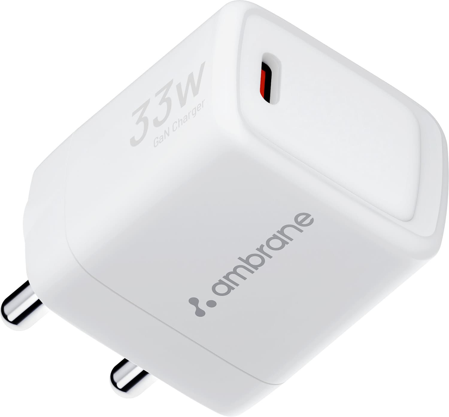 Ambrane 33 W GaN 3 A Wall Charger for Mobile
