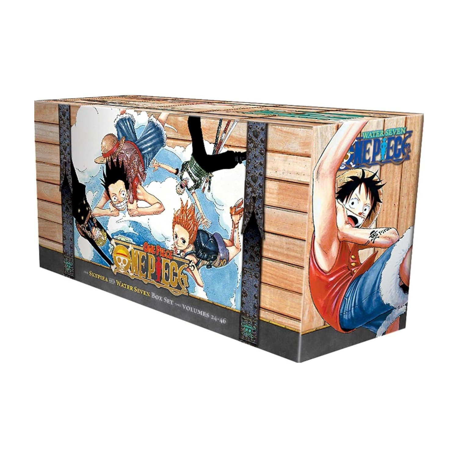 One Piece Box Set 2: Skypiea and Water Seven: Volumes 24-46 with Premium (2) (One Piece Box Sets)