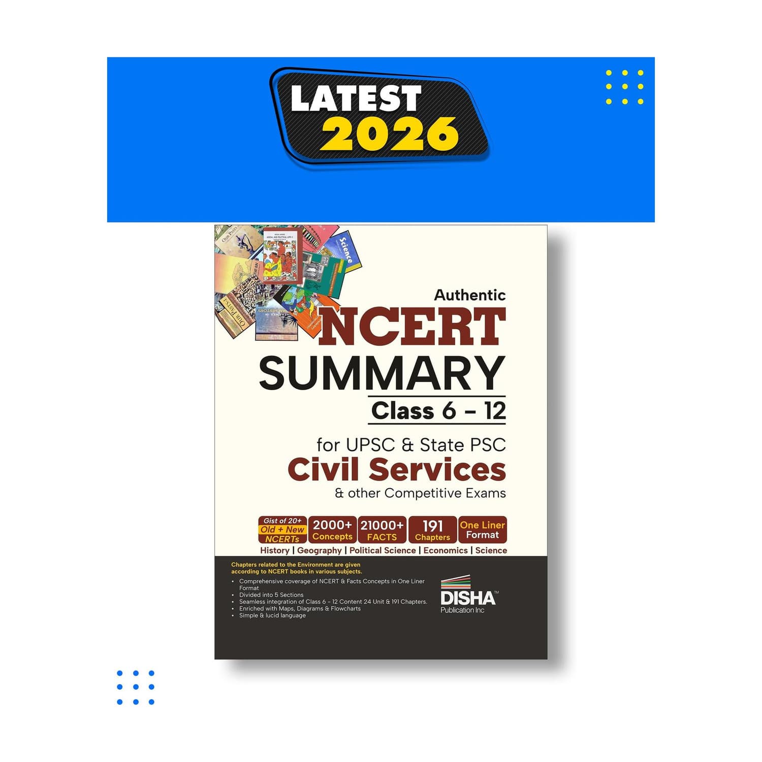 Authentic Ncert Summary (Class 6 to 12) for Upsc & State Psc Civil Services & Other Competitive Exams