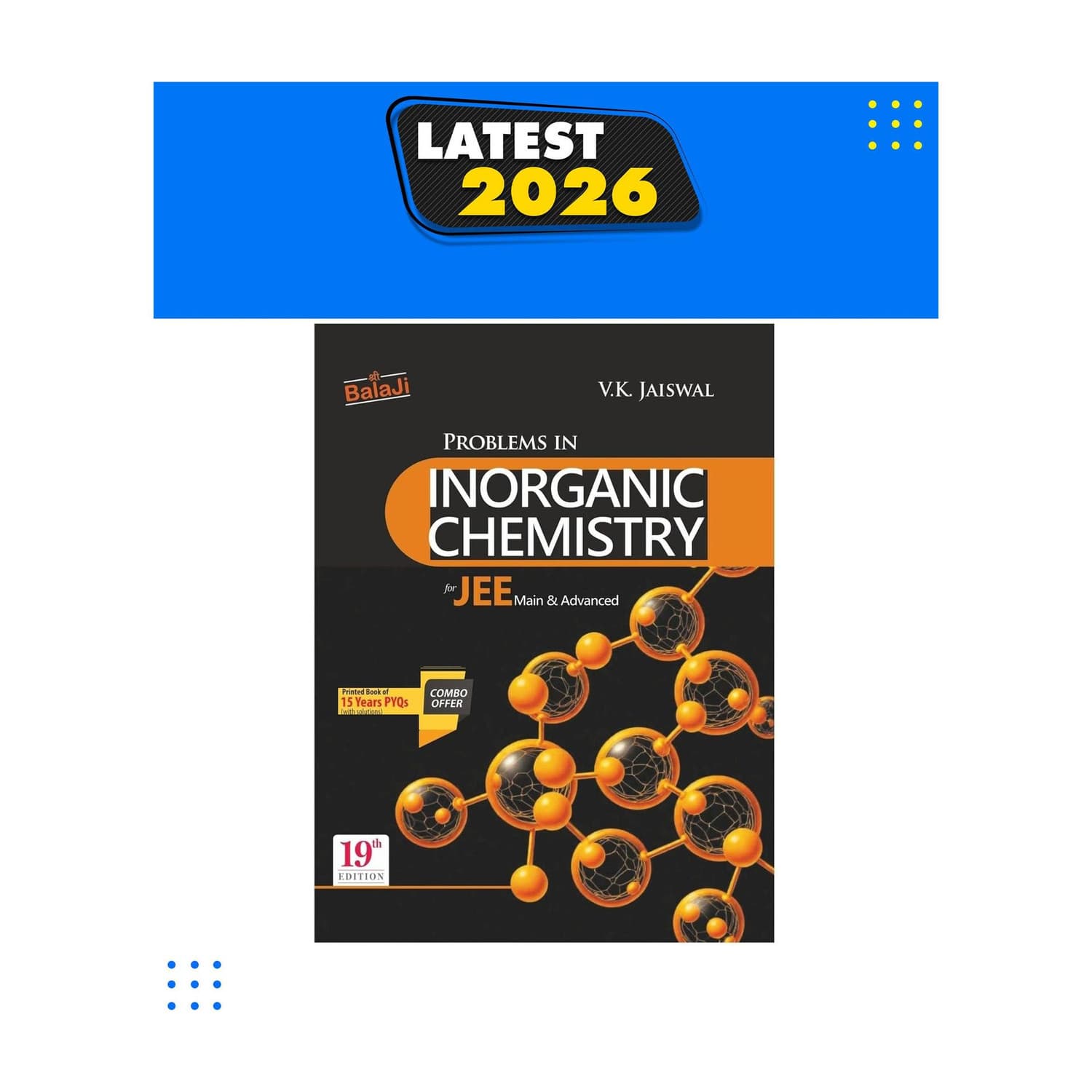 Balaji Problems in Inorganic Chemistry for JEE (Main & Advanced) (English, Paperback, Jaiswal V. K.)