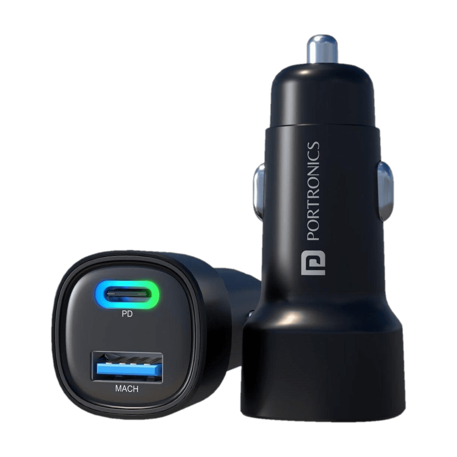 Portronics 80 W Turbo Car Charger