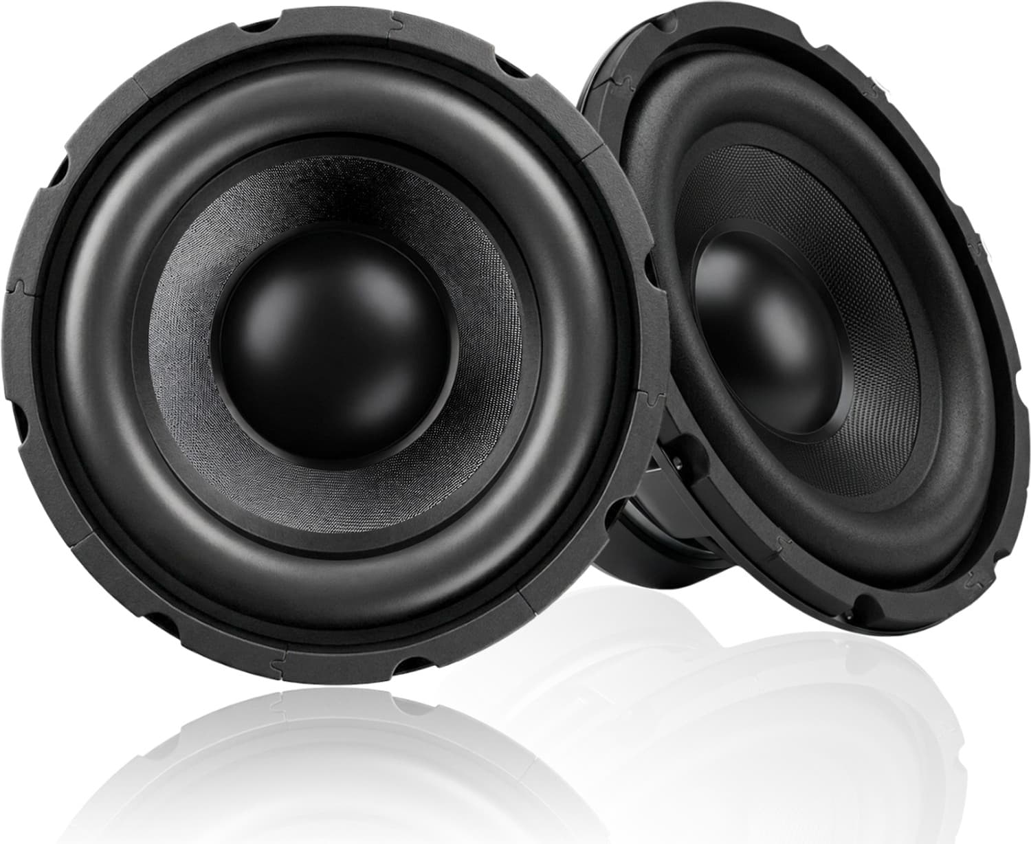 FABTEC 8 Inch Subwoofer with 150W RMS, 4-ohms , 600W Peak Power For Car 90dB Bass Audio Single Magnet, Car Audio System Subwoofer