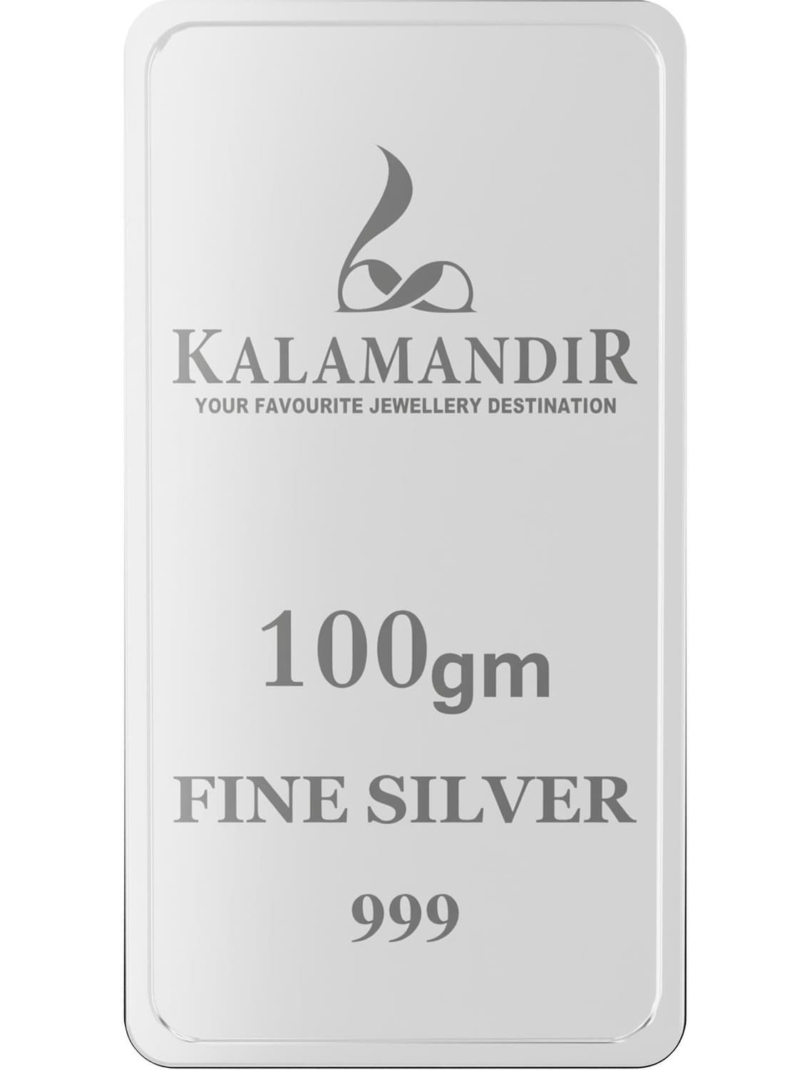 KJSB-100G S 999 100 g Silver Bar