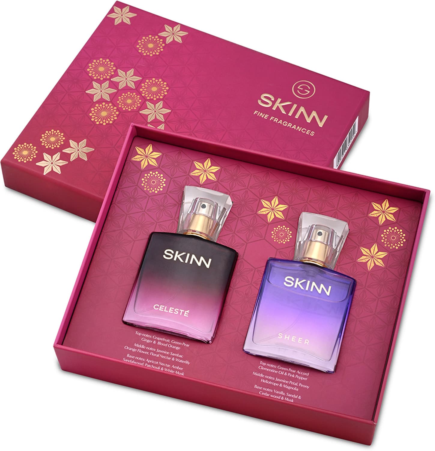 SKINN by TITAN Celeste 25ml EDP & Sheer 25ml EDP Combo Set