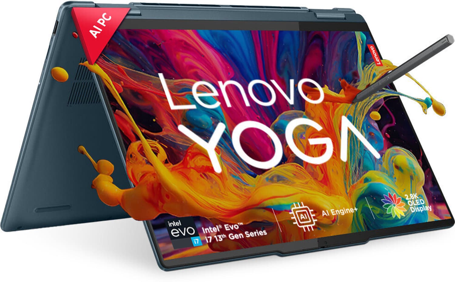 Lenovo Yoga 7 OLED Intel Evo Core i7 13th Gen 1360P - (16 GB/512 GB SSD/Windows 11 Home) 14IRL8 2 in 1 Laptop