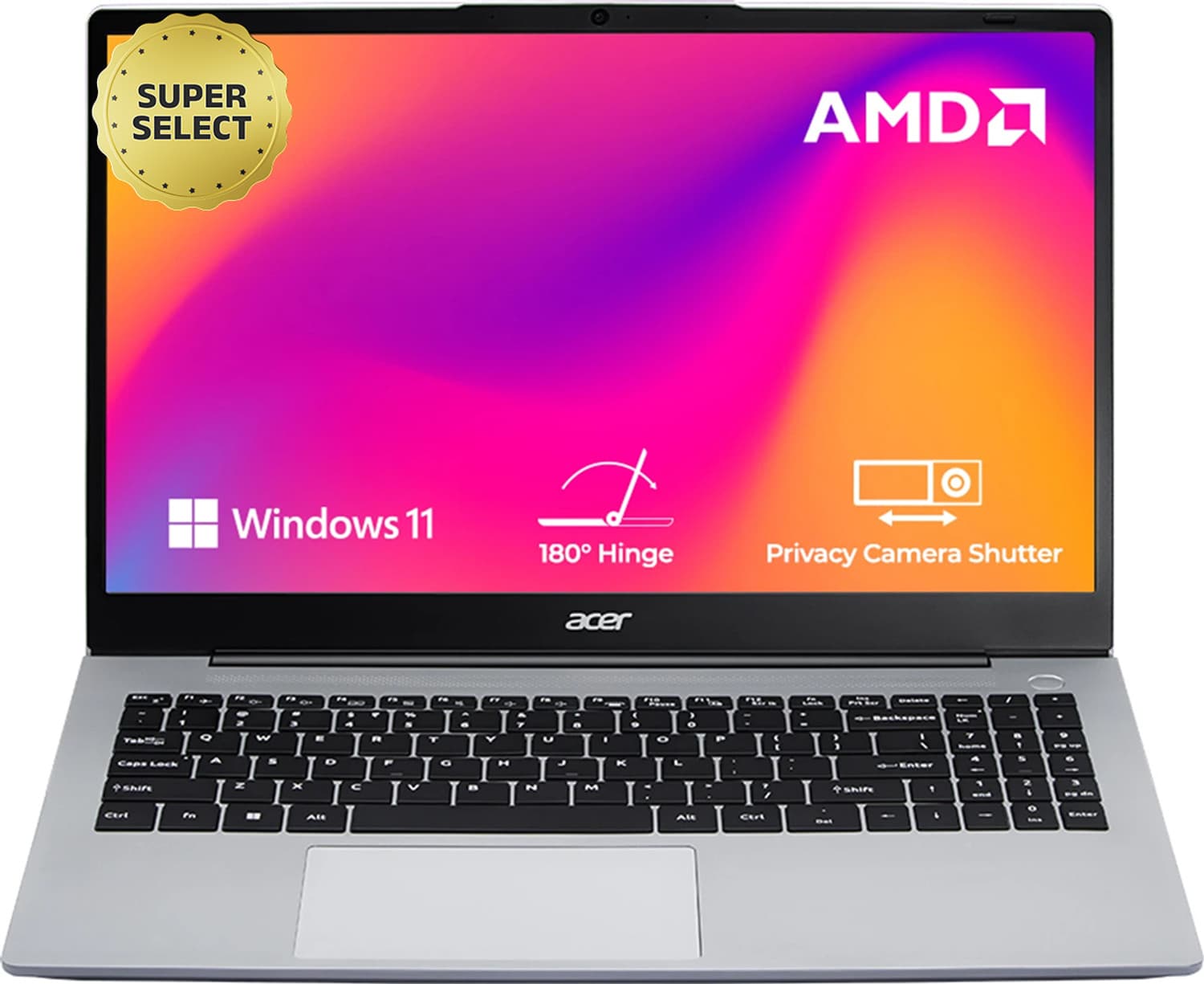 Acer Aspire 3 AMD Ryzen 3 Quad Core 7330U - (16 GB/512 GB SSD/Windows 11 Home) A325-42 Thin and Light Laptop