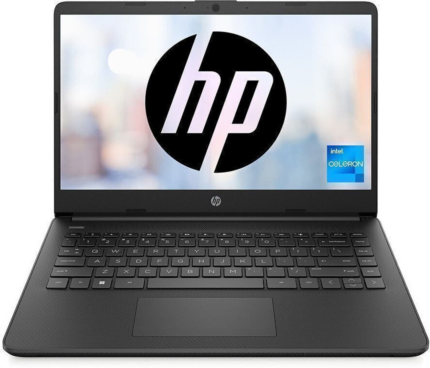 HP Celeron Dual Core - (8 GB/256 GB SSD/Windows 11 Home) 14s- dq3032tu Thin and Light Laptop (14 Inch, Jet Black, 1.46 kg, With MS Office)