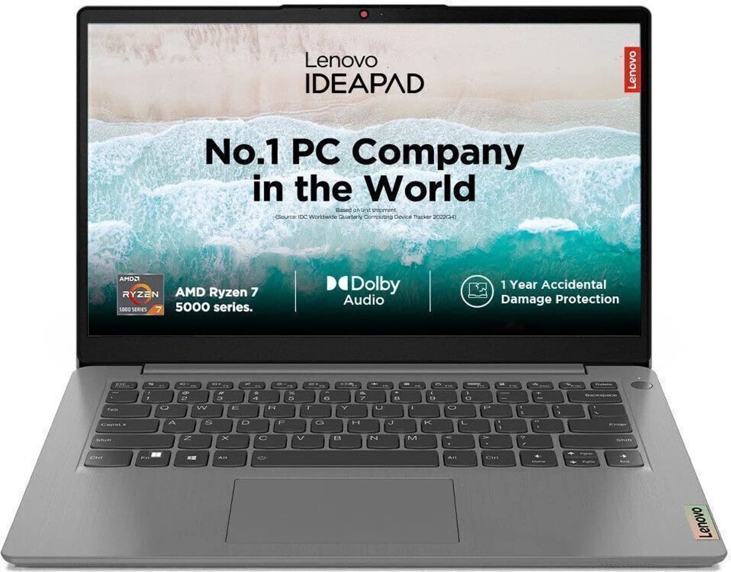 Lenovo IdeaPad 3 Ryzen 7 Octa Core 5700U - (16 GB/512 GB SSD/Windows 11 Home) 15ALC6 Thin and Light Laptop