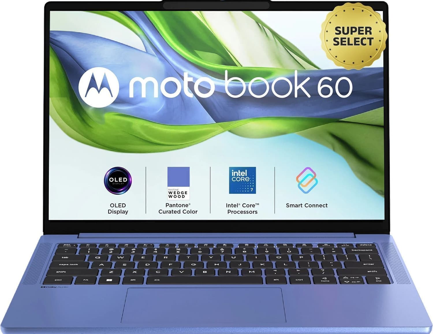 MOTOROLA Motobook 60 Full Metal Intel Core 7 (Series 2) 240H - (16 GB/512 GB SSD/Windows 11 Home) 14IRH10R Thin and Light Laptop