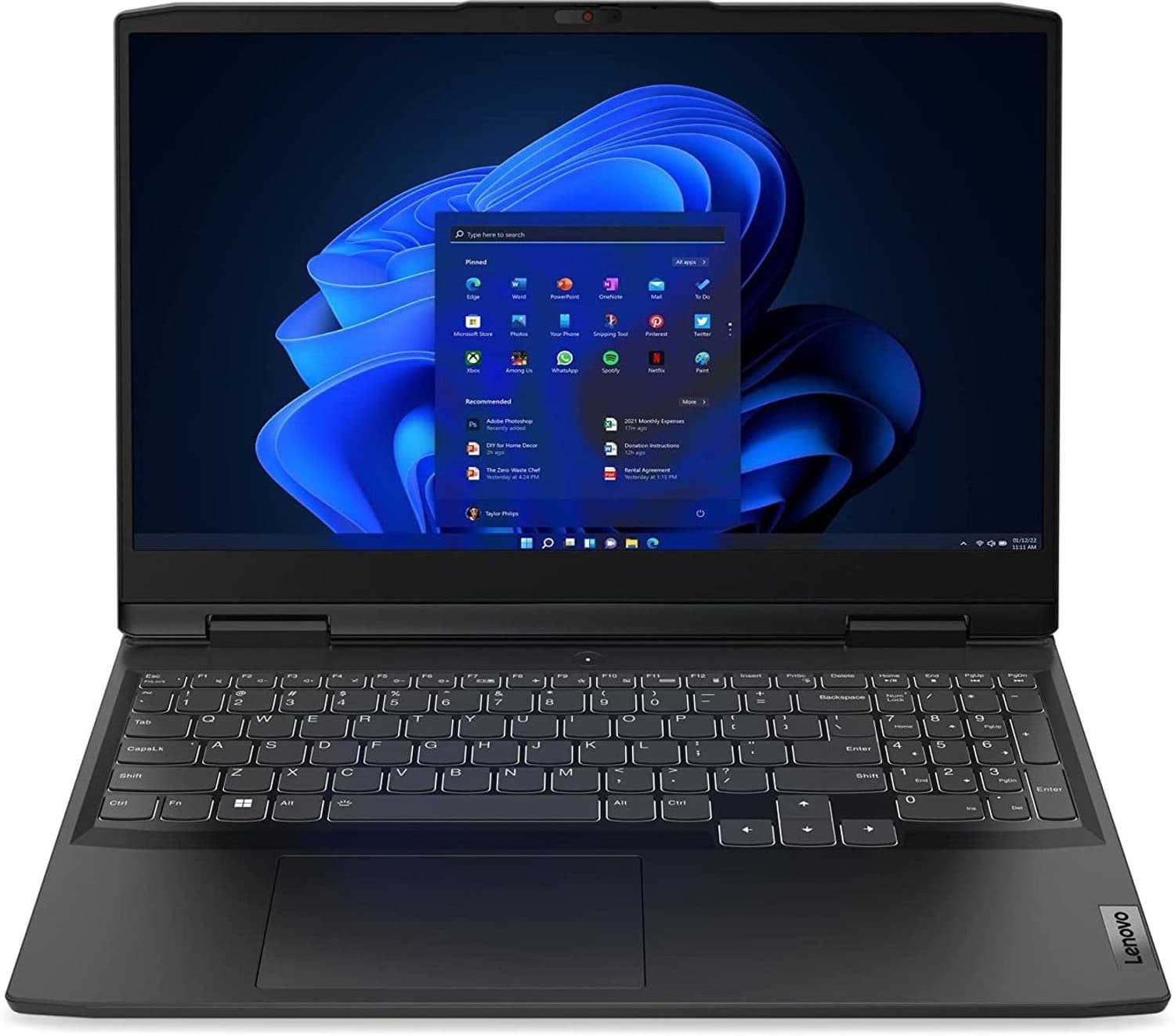 Lenovo Legion 5 Core i5 12th Gen - (8 GB/512 GB SSD/Windows 11 Home/4 GB Graphics/NVIDIA GeForce RTX 3050/120 Hz) Ideapad Gaming 3 15IAH7 Gaming Laptop