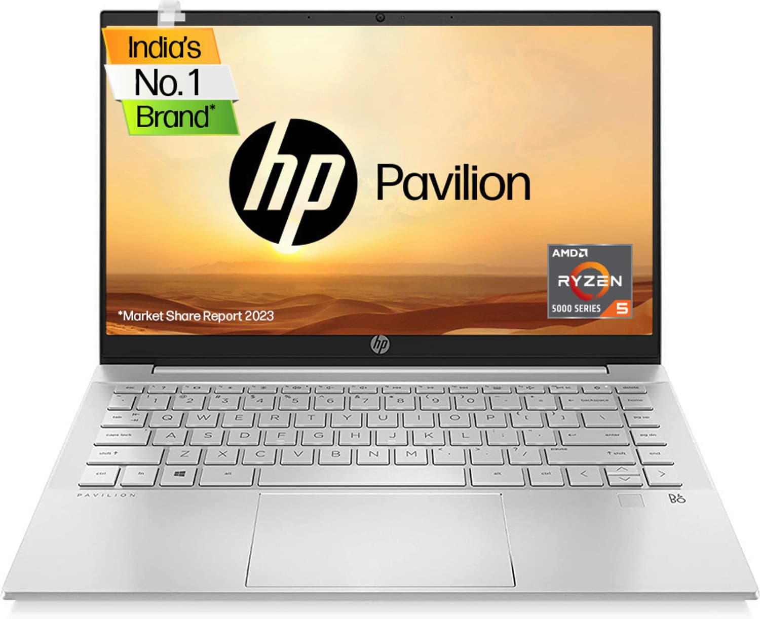 HP Pavilion Ryzen 5 Hexa Core 5625U - (16 GB/512 GB SSD/Windows 11 Home) 14-EC1005AU Thin and Light Laptop
