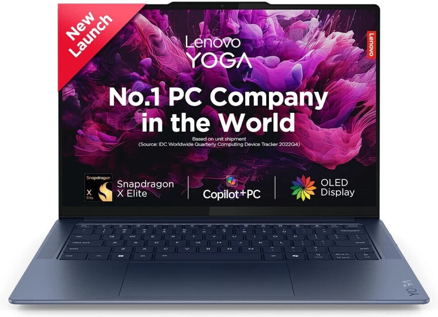Lenovo Yoga Slim 7 Qualcomm Snapdragon X Plus - (32 GB/1 TB SSD/Windows 11 Home) Yoga Slim 7 14Q8X9 Thin and Light Laptop