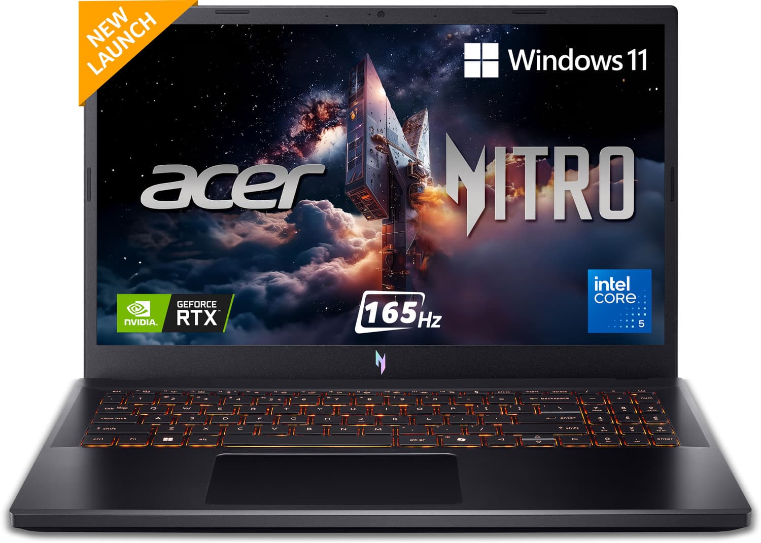 Acer Nitro V 15 Intel Core i7 13th Gen - (16 GB/512 GB SSD/Windows 11 Home/8 GB Graphics/NVIDIA GeForce RTX 5050) ANV15-52 Gaming Laptop
