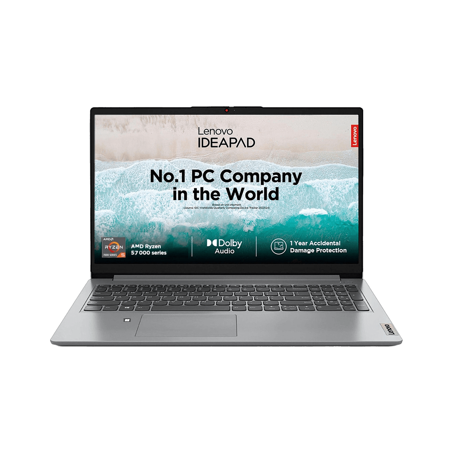 Lenovo IdeaPad 1 AMD Ryzen 5 Quad Core 7520U - (8 GB/512 GB SSD/Windows 11 Home) 15AMN7 Thin and Light Laptop