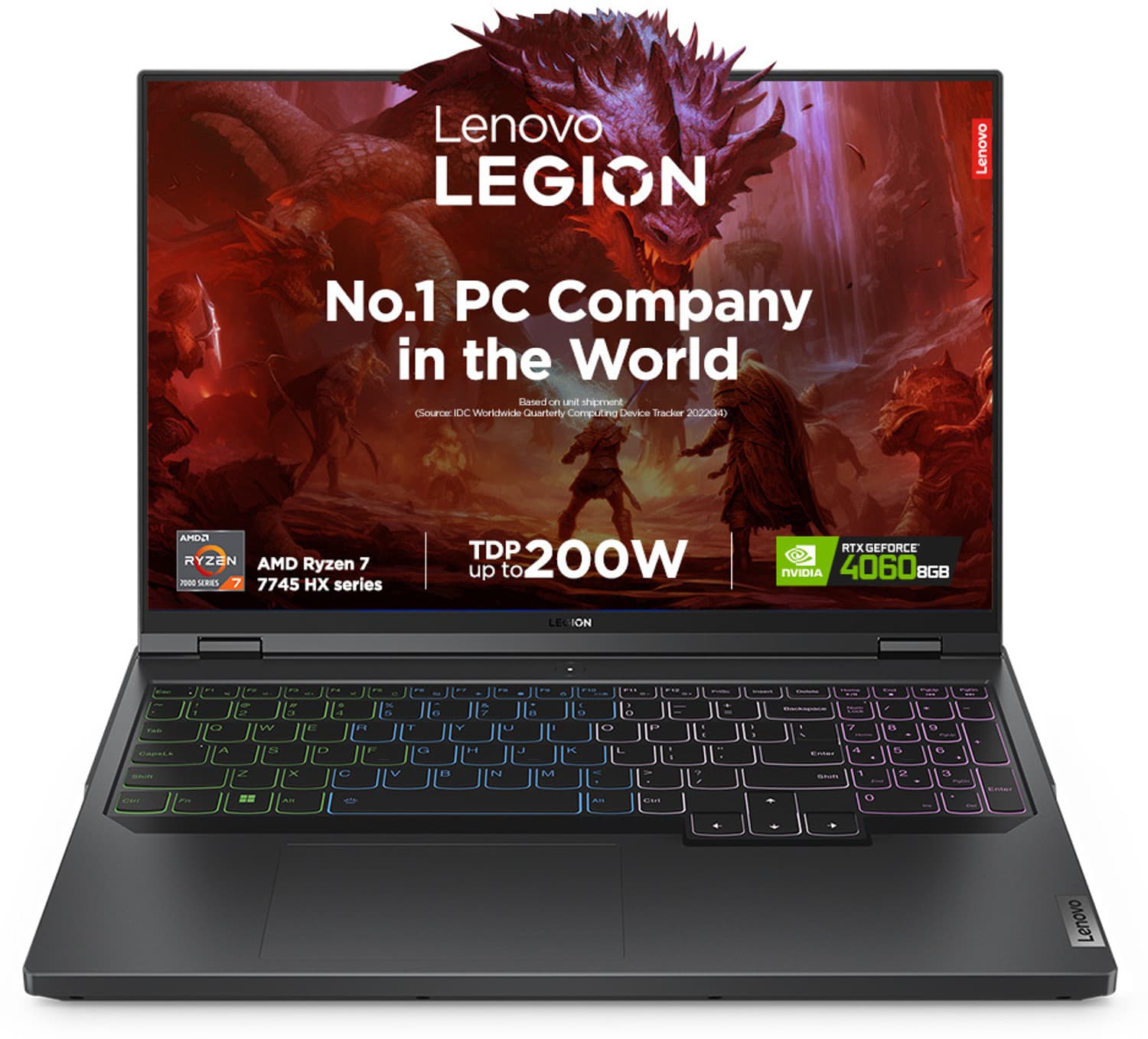 Lenovo Legion Pro 5 AMD Ryzen 7 Octa Core 7745HX - (16 GB/1 TB SSD/Windows 11 Home/8 GB Graphics/NVIDIA GeForce RTX 4060) 16ARX8 Gaming Laptop