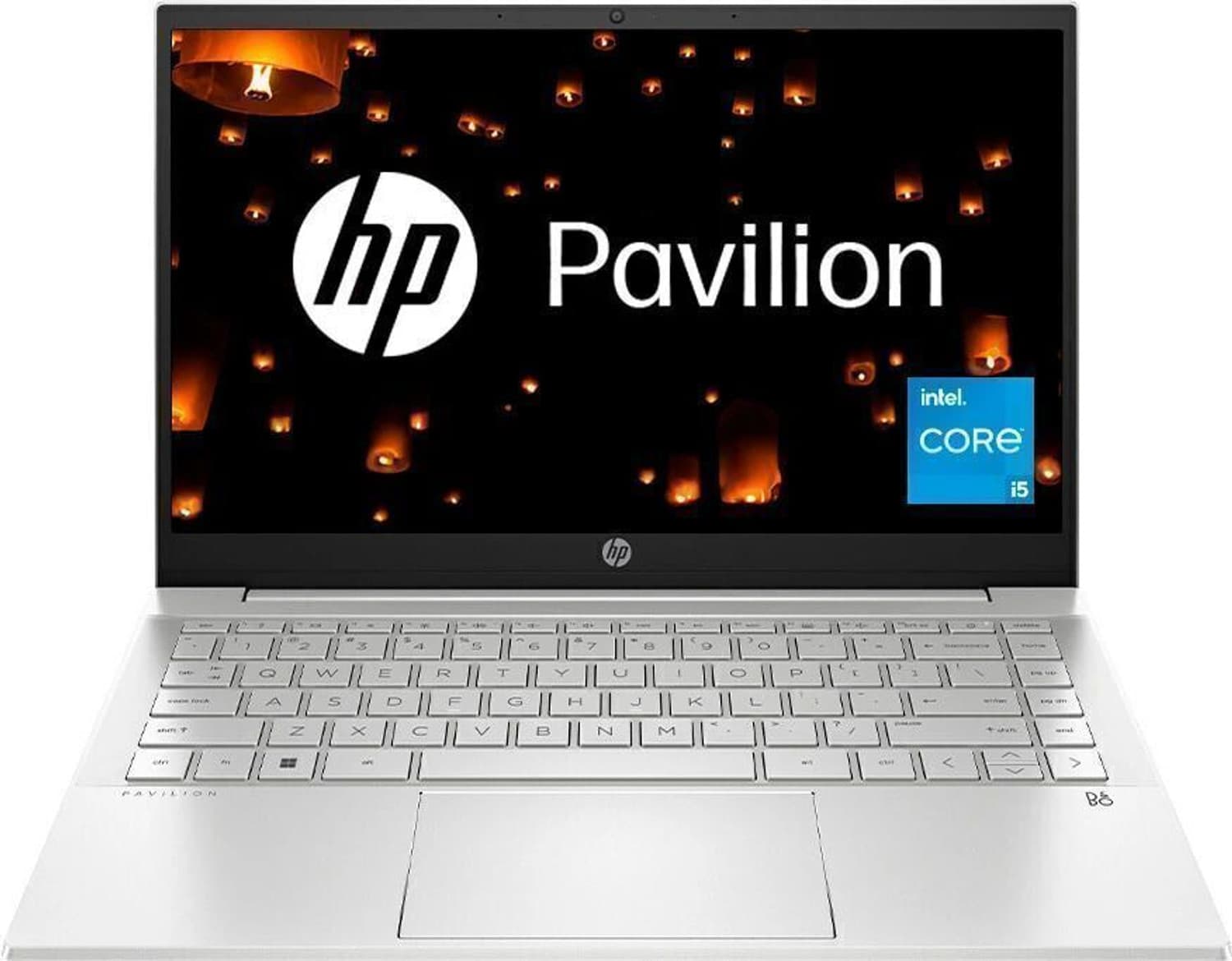 HP Pavilion Intel Core i5 12th Gen 1235U - (16 GB/512 GB SSD/Windows 11 Home) 14-dv2014TU Thin and Light Laptop (14 inch, Natural Silver, 1.41 kg, Wit...
