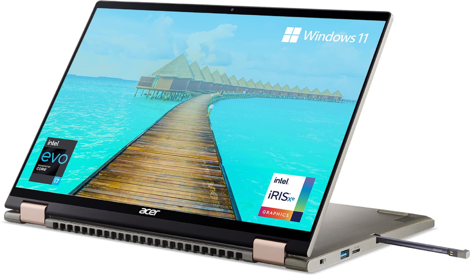 acer Spin 5 Core i7 12th Gen - (16 GB/1 TB SSD/Windows 11 Home) SP514-51N 2 in 1 Laptop