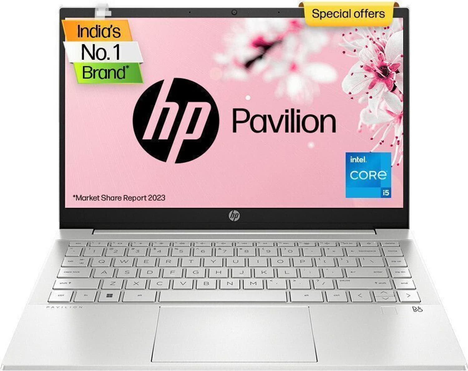HP Pavilion Core i5 12th Gen 1235U - (16 GB/1 TB SSD/Windows 11 Home) 14-dv2153TU Thin and Light Laptop
