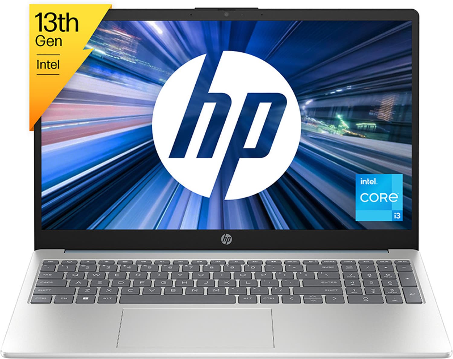 HP Core i3 13th Gen - (8 GB/512 GB SSD/Windows 11 Home) 15-fd0018TU Thin and Light Laptop