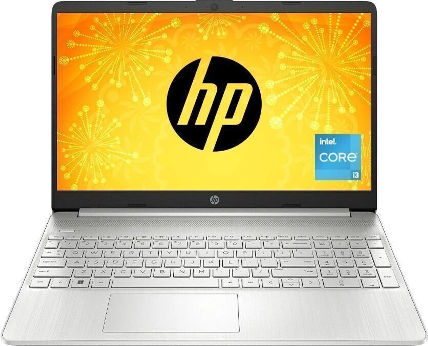 HP 15s Intel Core i3 12th Gen 1215U - (8 GB/512 GB SSD/Windows 11 Home) 15-fd0752TU /15s-fy5003TU Thin and Light Laptop (15.6 inch, Natural Silver, 1....