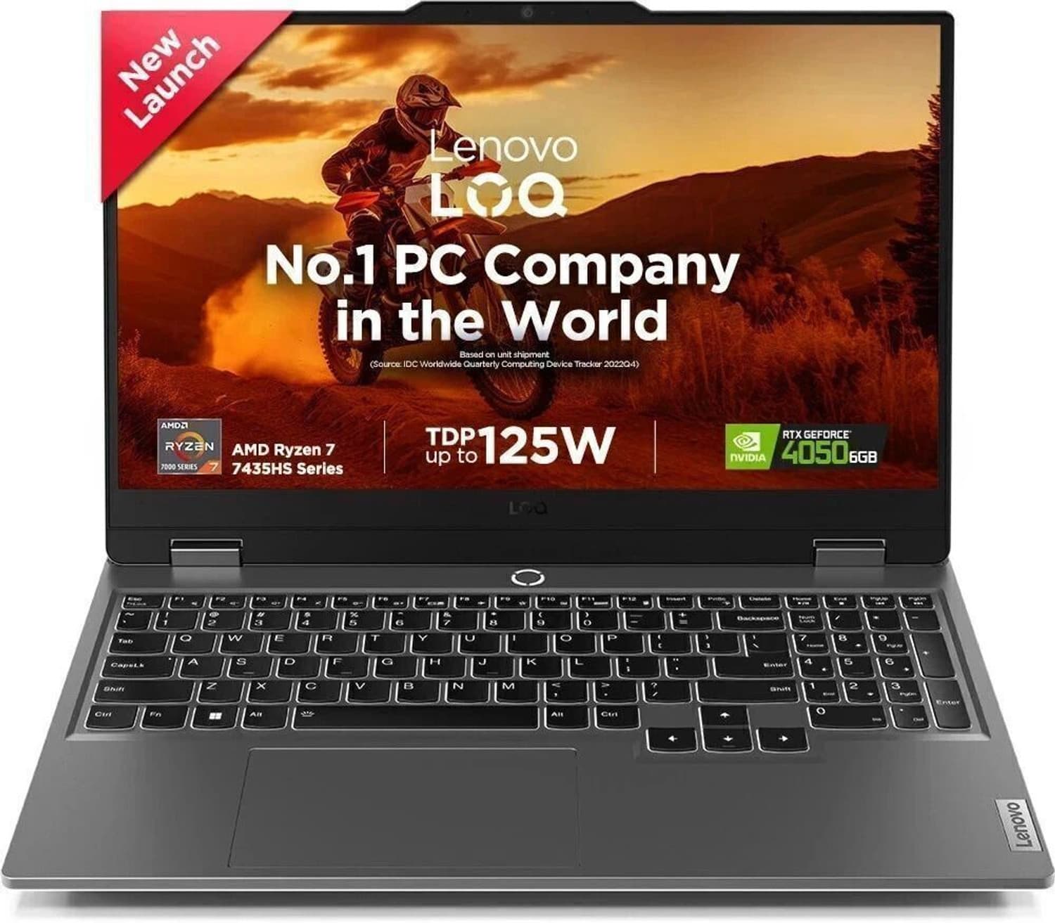 Lenovo LOQ AMD Ryzen 7 Octa Core 7435HS - (24 GB/512 GB SSD/Windows 11 Home/8 GB Graphics/NVIDIA GeForce RTX 4060) 15ARP9 Gaming Laptop